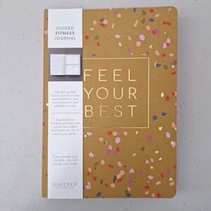 Fitness Journal Guided Softback Weekly Planner Undated Log Book Gym Food Mental